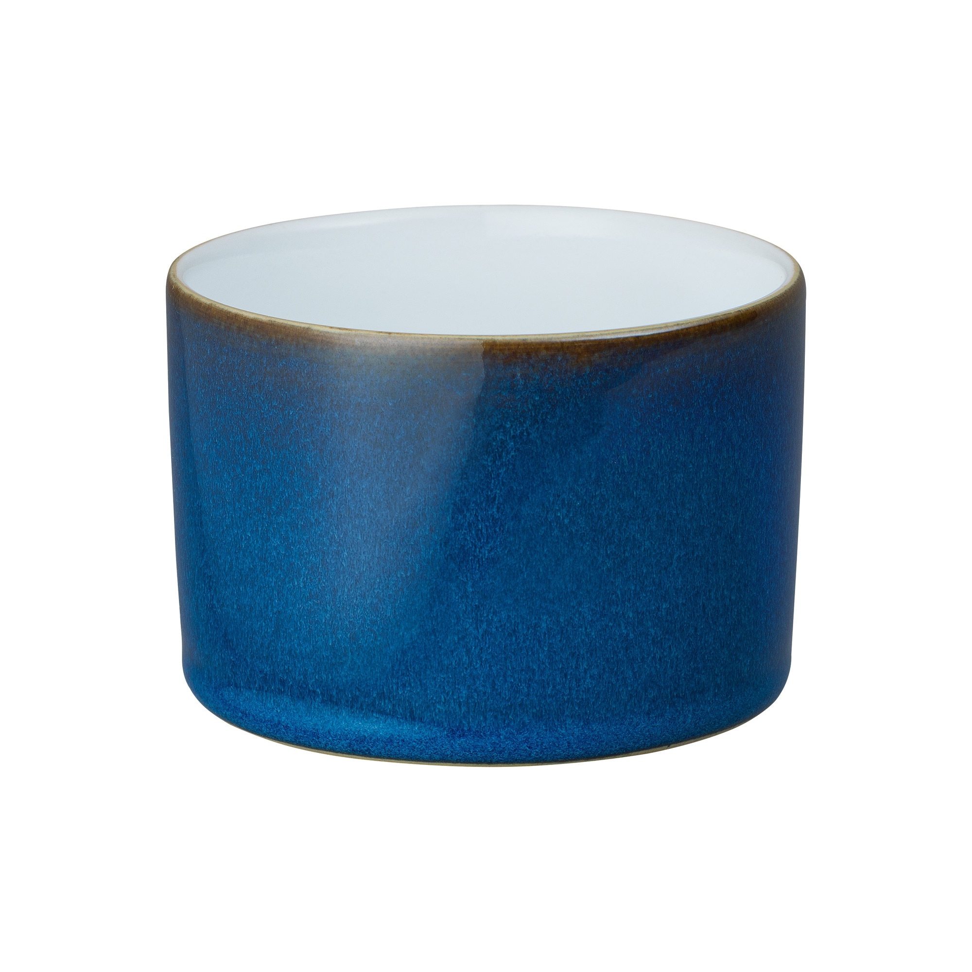Product photograph of Imperial Blue Small Round Pot from Denby Retail Ltd